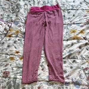 Pink Patterned Leggings